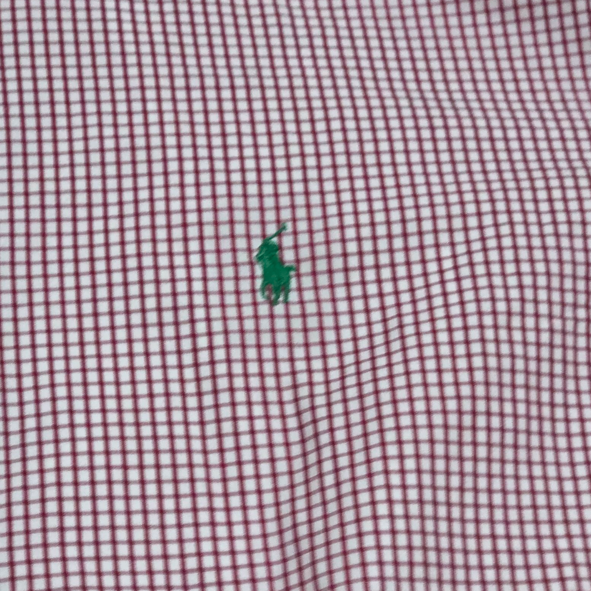 Camisa Ralph Lauren Blake Grande L Cuadro Rojo Y Blanco