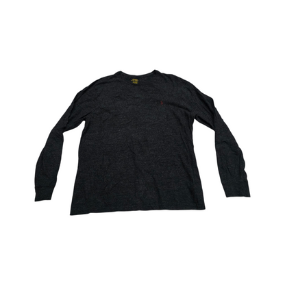 Playera Manga Larga Ralph Lauren Grande L Gris