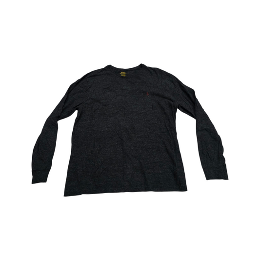 Playera Manga Larga Ralph Lauren Grande L Gris