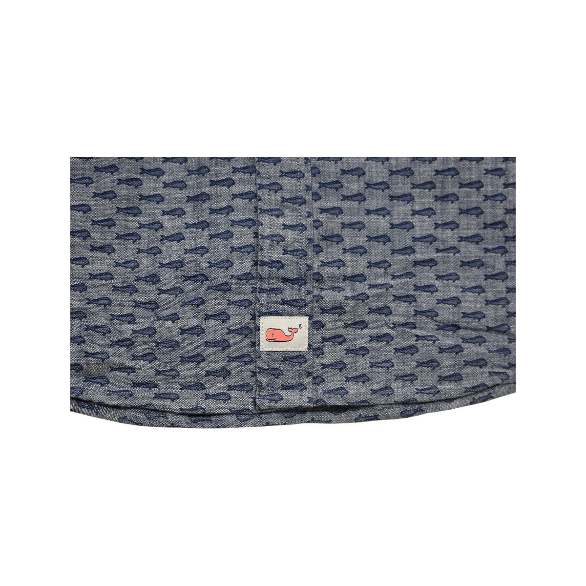 Camisa Manga Corta Vineyard Vines Mediana M Azul Peces