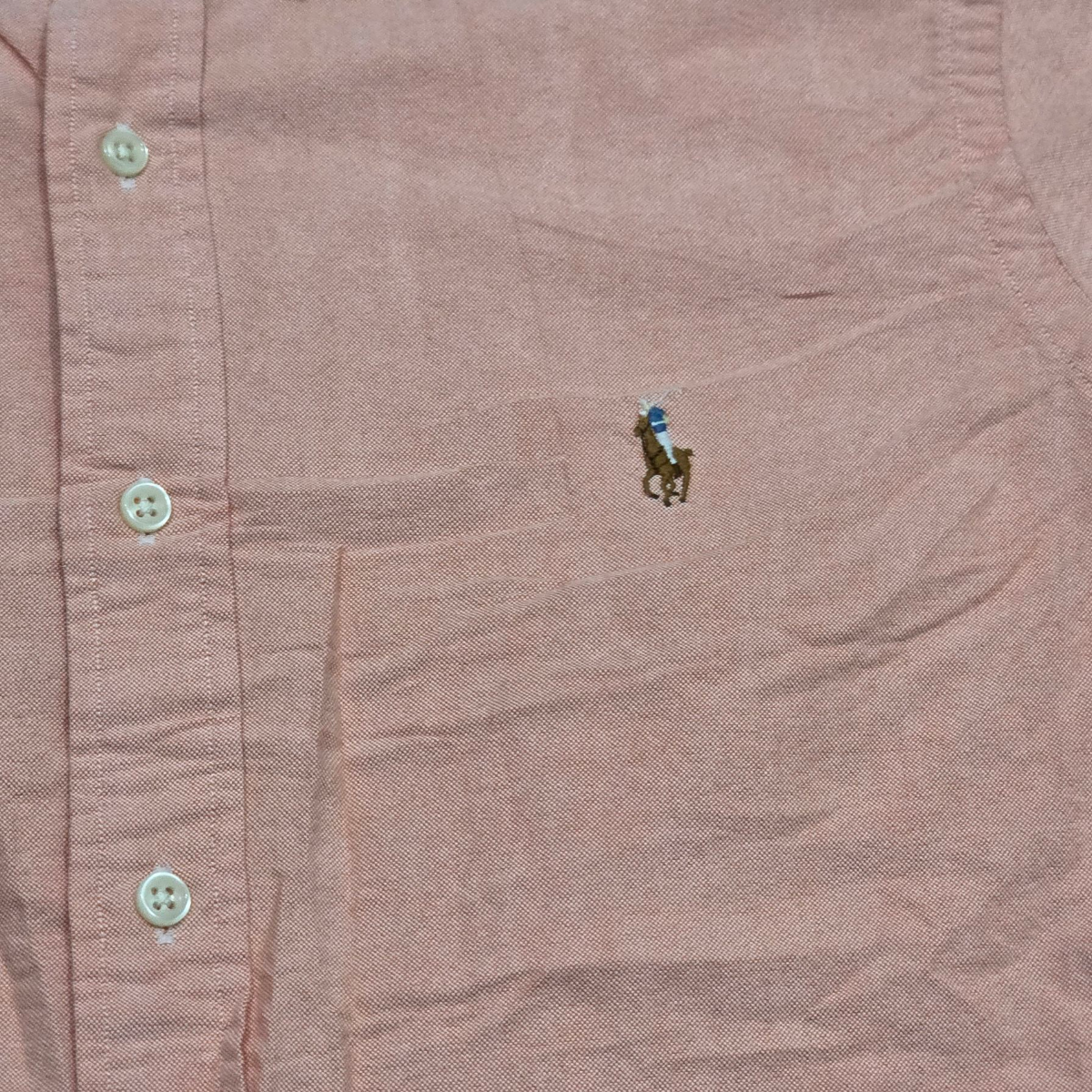 Camisa Ralph Lauren Mediana M Naranja