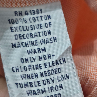 Camisa Ralph Lauren Mediana M Naranja