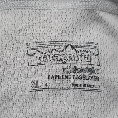 Playera Con Medio Cierre Patagonia Capilene Adolescente Xl