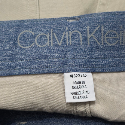 Pantalon Recto Calvin Klein 32x32 Cafe