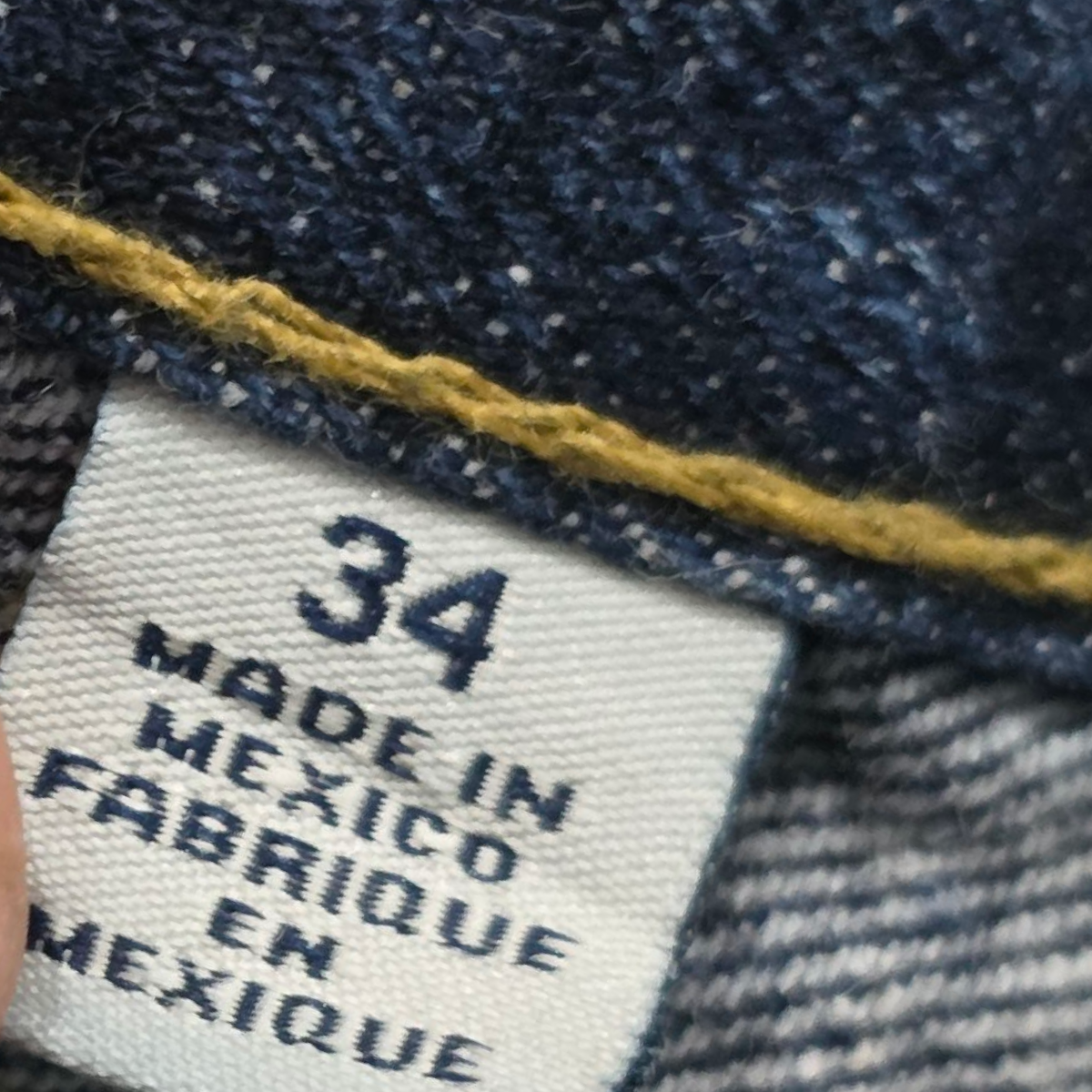 Pantalon Recto True Religion 34 Azul Sucio