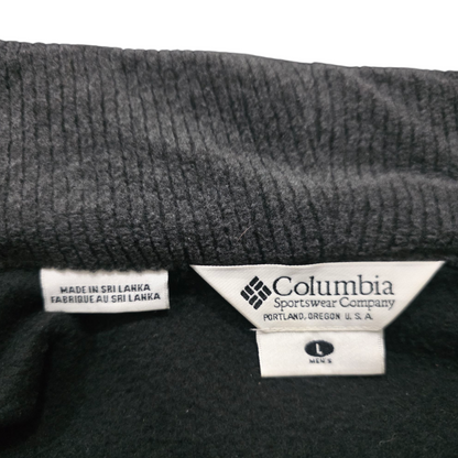 Chamarra Columbia Grande L Negro Poliester Polar