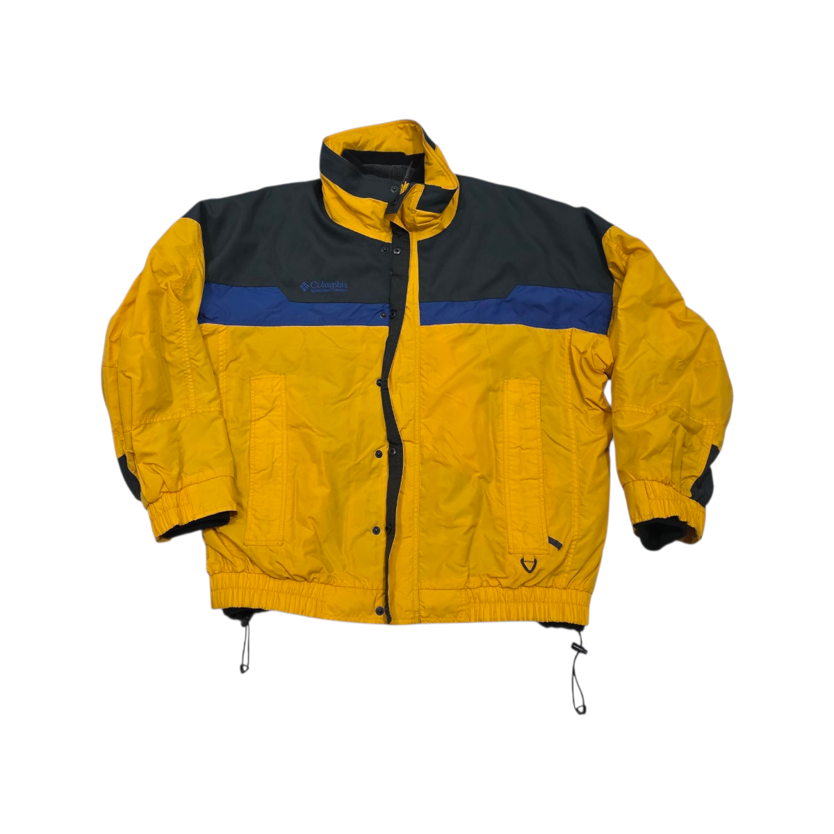 Chamarra Columbia 2 En 1 Grande L Amarillo