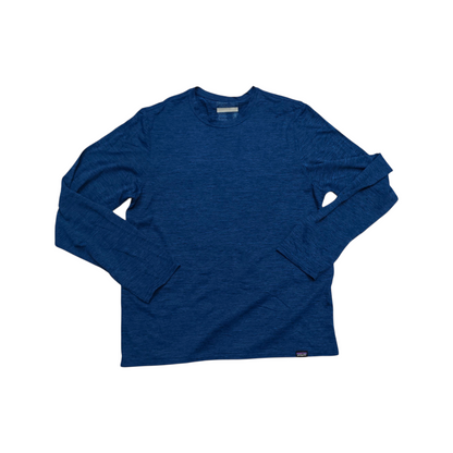 Playera Manga Larga Patagonia Xhico Xs Azul