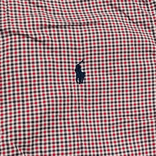 Camisa Ralph Lauren Adolescente 18-20 Cuadro Rojo