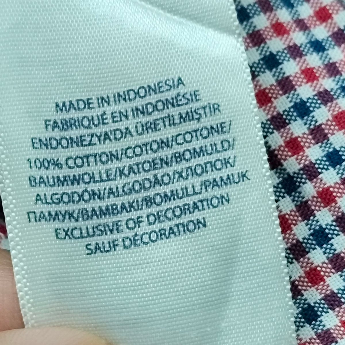 Camisa Ralph Lauren Adolescente 18-20 Cuadro Rojo