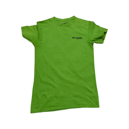 Playera Columbia Chico S Verde Pfg