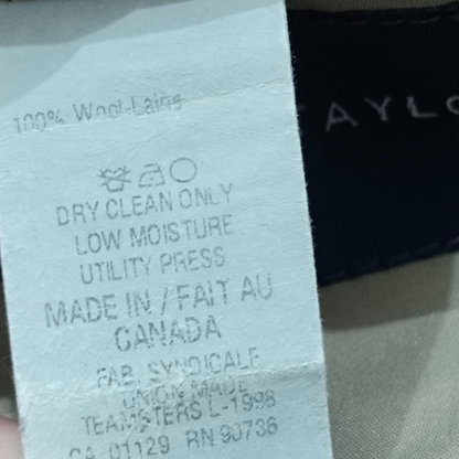 Saco Ralph Lauren 40s Cuadro Cafe