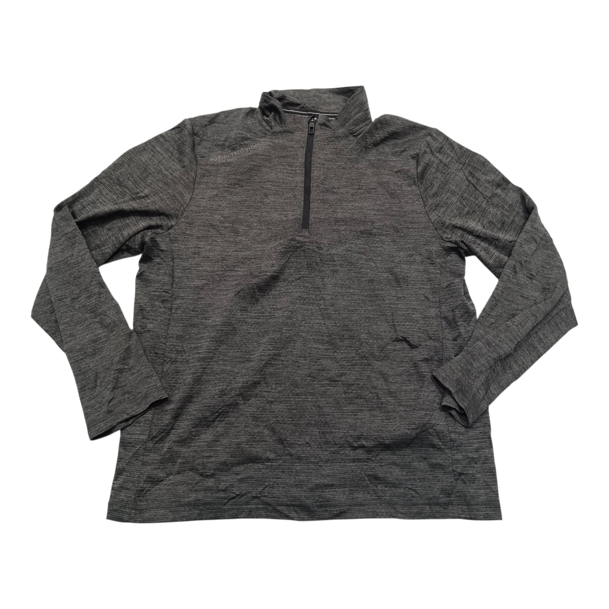 Playera Vineyard Vines Grande L Gris Medio Cierre