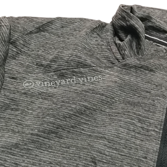 Playera Vineyard Vines Grande L Gris Medio Cierre