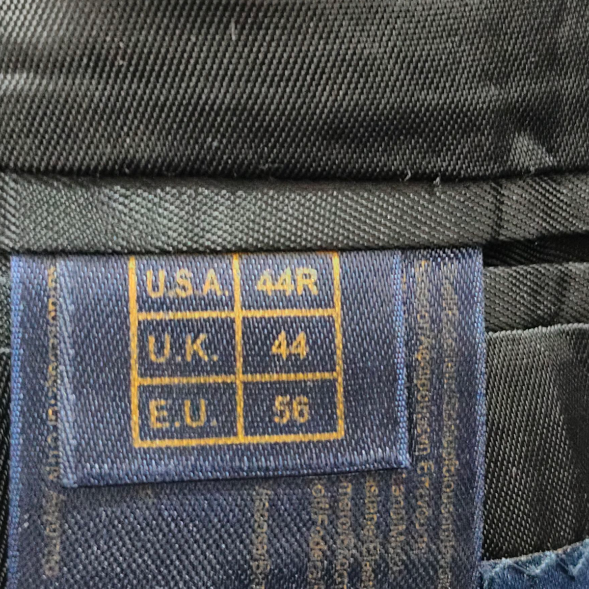 Saco Brooks Brothers 44r Negro