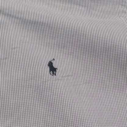 Camisa Ralph Lauren Xgrande Xl Custom Fit Cuadro Azul Claro