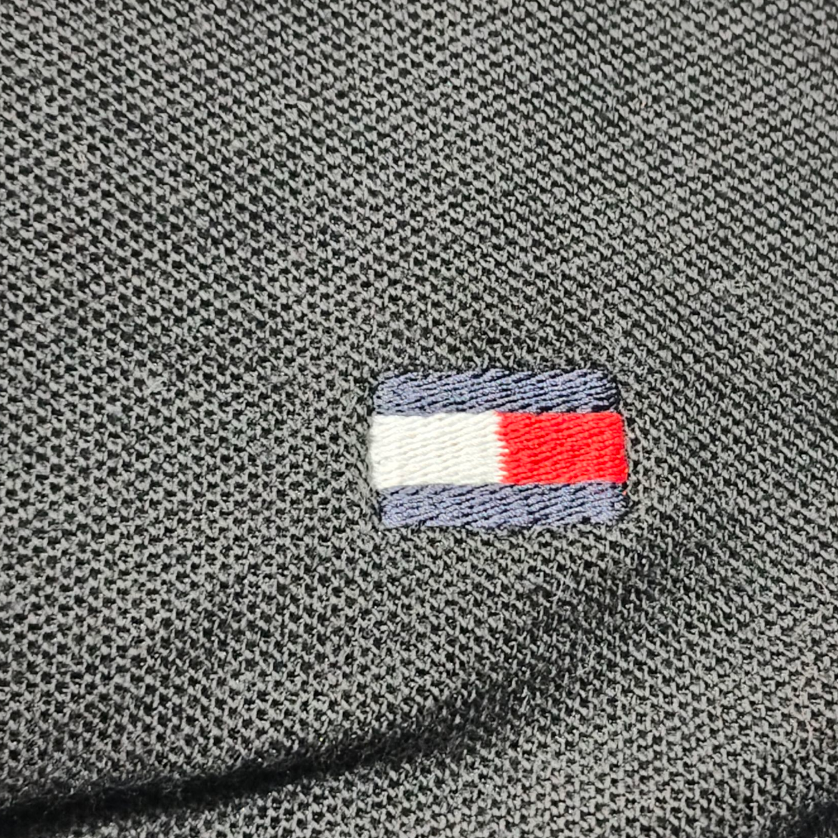 Playera Polo Tommy Hilfiger 2xlt Alto Negro