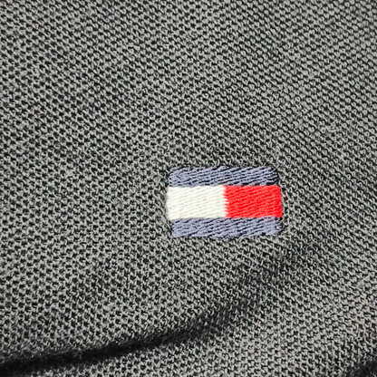Playera Polo Tommy Hilfiger 2xlt Alto Negro