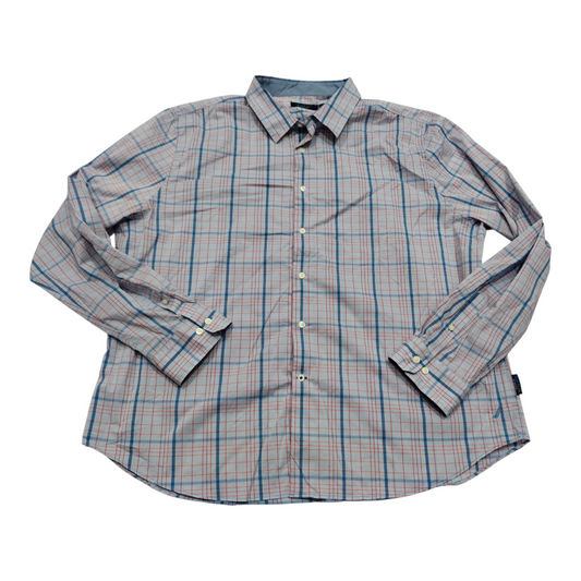 Camisa Nautica 3xl Navtech Azul Cuadro