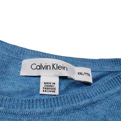 Sueter calvin klein azul 2025