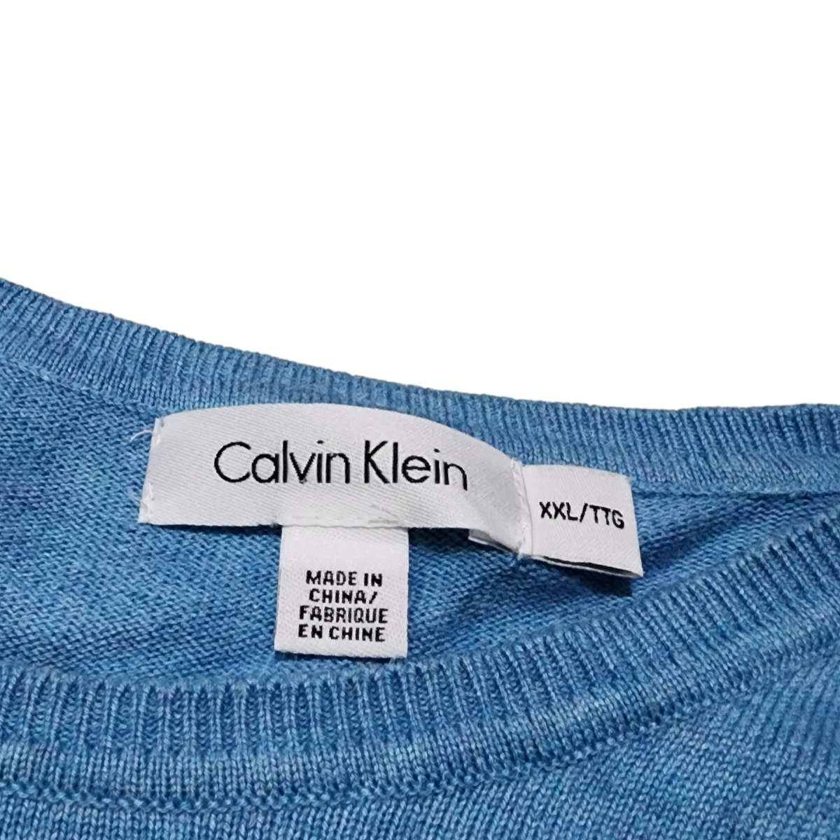 Sueter Calvin Klein 2xl Azul Original