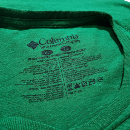 Playera Columbia Xgrande Xl Verde